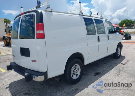 2020 GMC Savana Cargo Rwd 2500 Regular Wheelbase Work Van z USA, uszkodzony, nr VIN 1GTW7AFG3L1182341